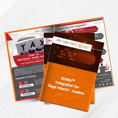 Sage Intacct Avalara Brochure