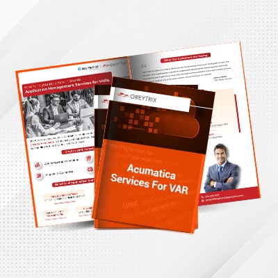 Acumatica VAR Brochure